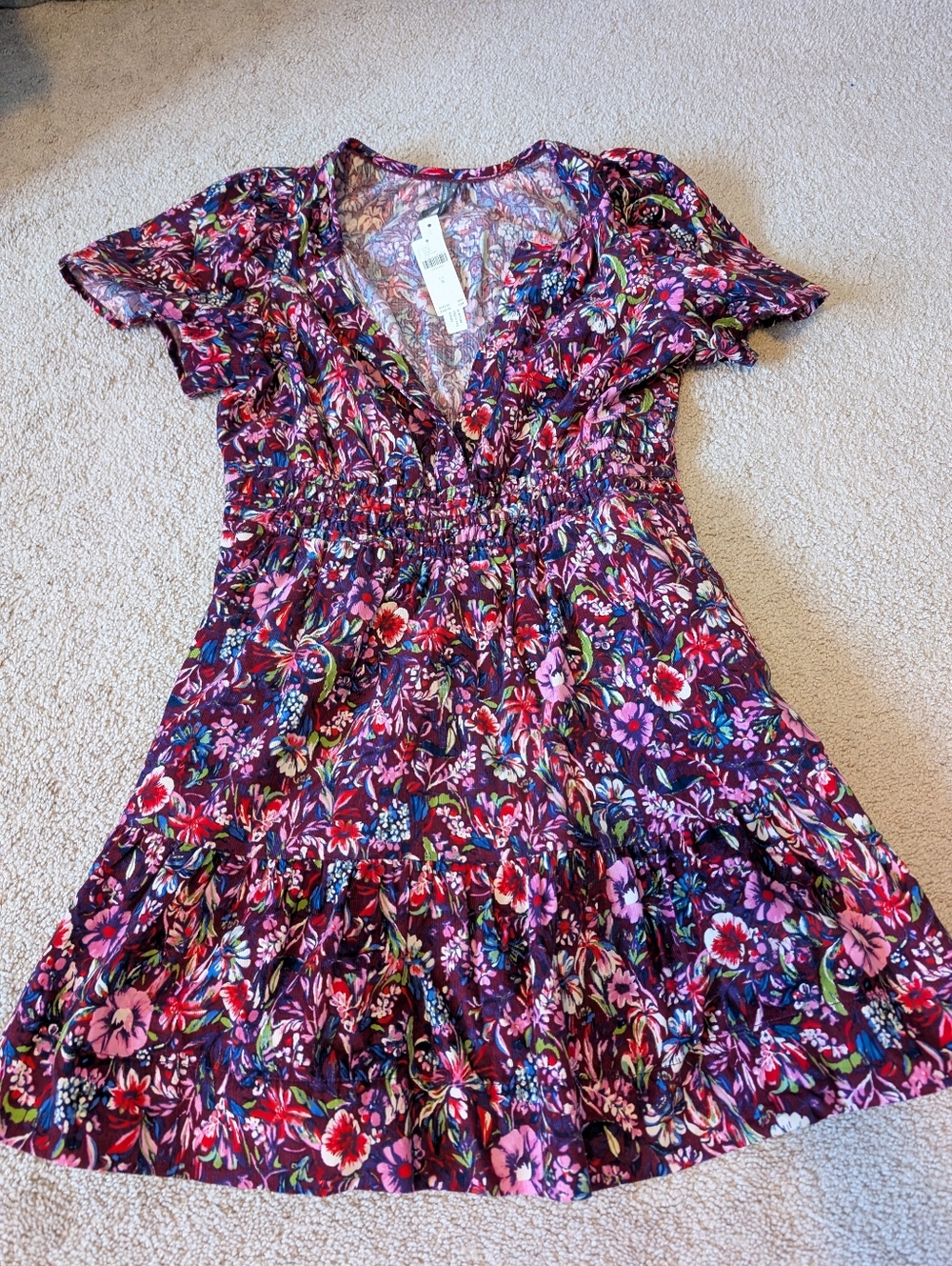 Anthropologie Somerset Mini Dress Corduroy